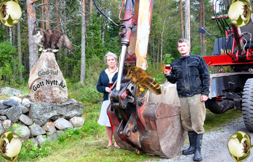 Julhälsning från Lindholm och Engström